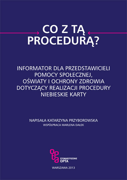 Broszura „Co z tą procedurą?”